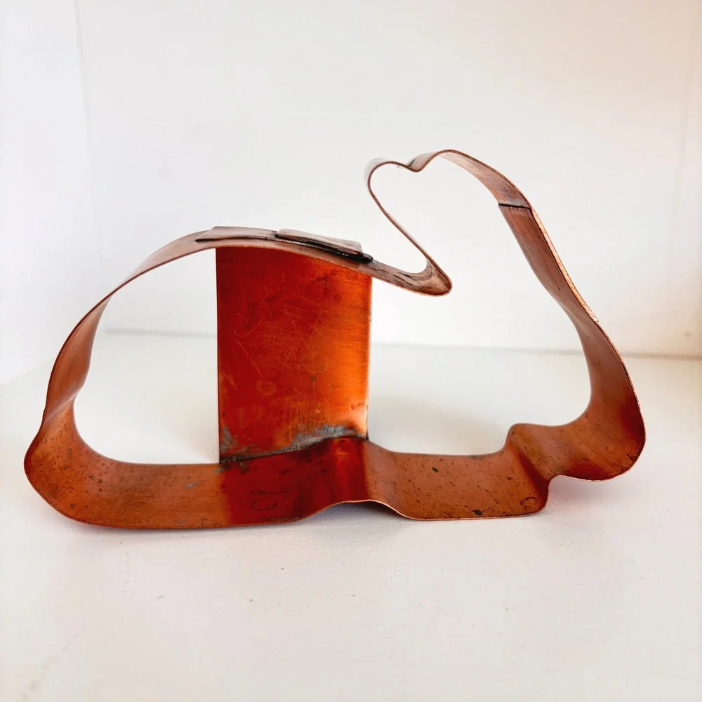 Handmade copper cookie